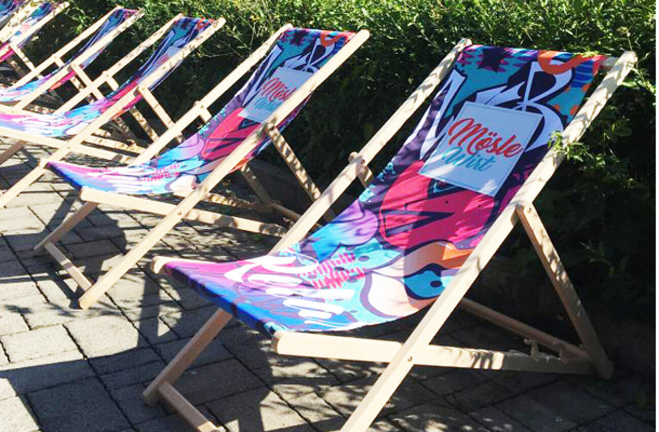 Deckchairs printed example