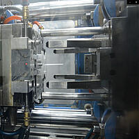 Production of plastic parts