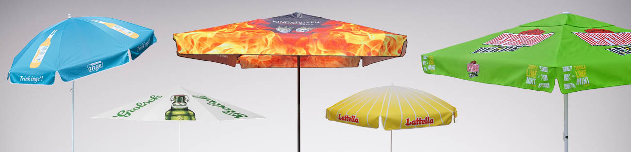 Werbe Sonnenschirme