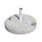 Concrete base 55kg white