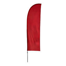 Beachflag wing with fiberglass pole Beachflag wing with fiberglass pole