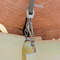 Rain gutter attached to the parasol Rain gutter attached to the parasol