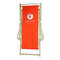 Deck chair with cup holder - Closed Deck chair with cup holder - Closed