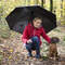 Umbrella in use Umbrella in use