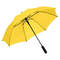 Walking stick umbrella with straight handle