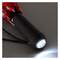 Press once = continuous white light Press once = continuous white light