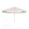Large parasol printed