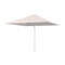 Large parasol, square, without valance