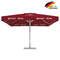 Large, printed parasol Large, printed parasol