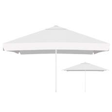 Rectangular parasol with or without valance