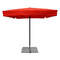 Large square parasol with valance Large square parasol with valance