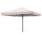Large parasol, square, with valance Large parasol, square, with valance