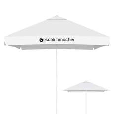 Large square parasol with telescopic handle Large square parasol with telescopic handle