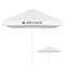Large square parasol with telescopic handle Large square parasol with telescopic handle