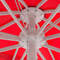 Parasol opening system - from inside Parasol opening system - from inside
