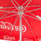 Parasol opening system - from inside Parasol opening system - from inside
