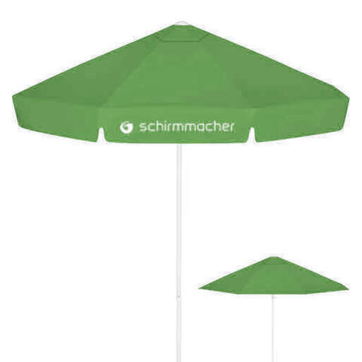 draadloos Zuivelproducten gemeenschap Basic Comfort Round - PushUp - large round parasol with push-up opening