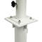 Ground socket white, Connection plate Ground socket white, Connection plate